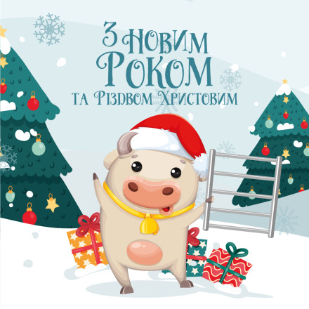 Компания Марио поздравляет с праздником Нового Года и Рождеством Христовым!