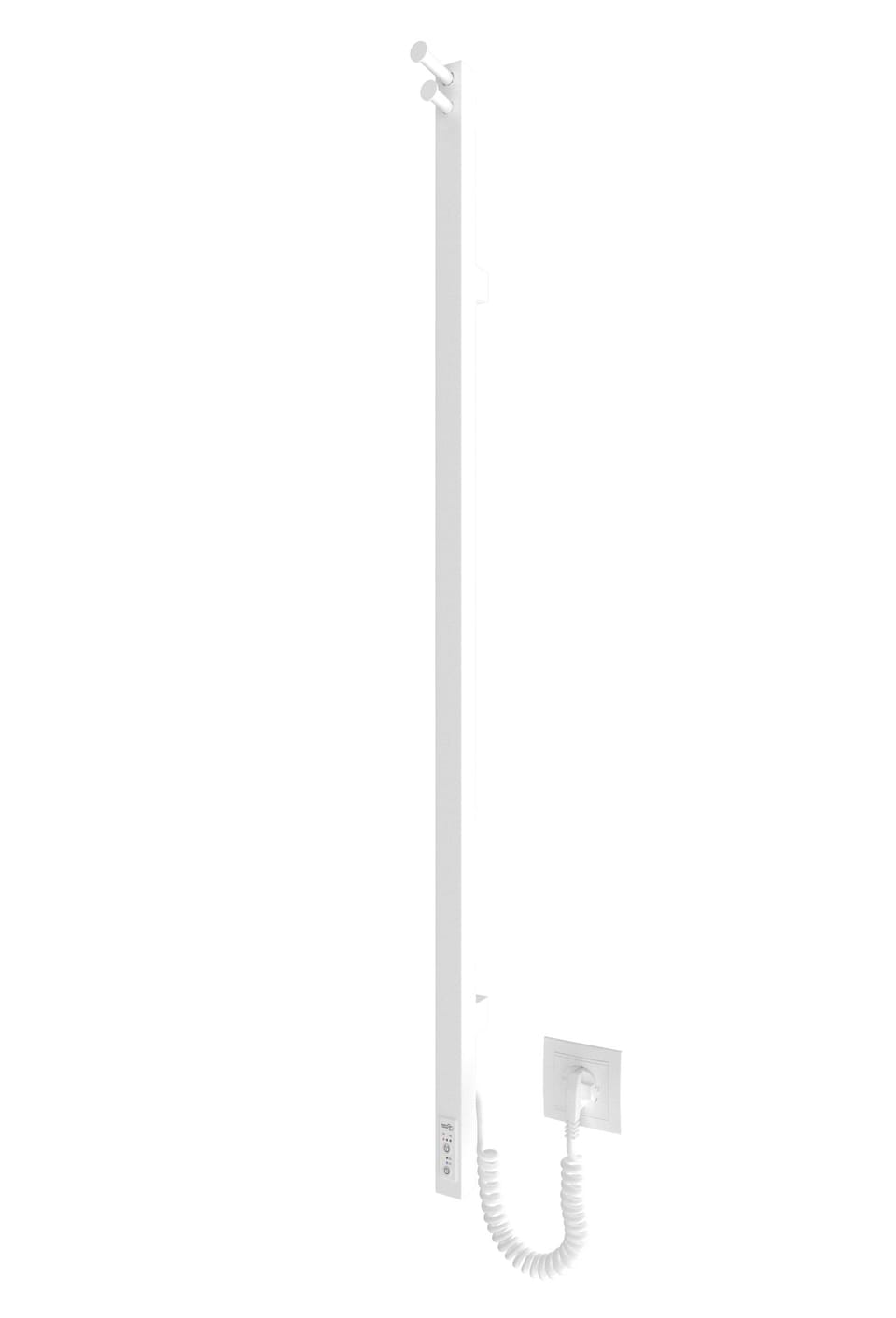 Електрична рушникосушарка Рей Кубо-І 1100х30/130 TR K (Білий мат)