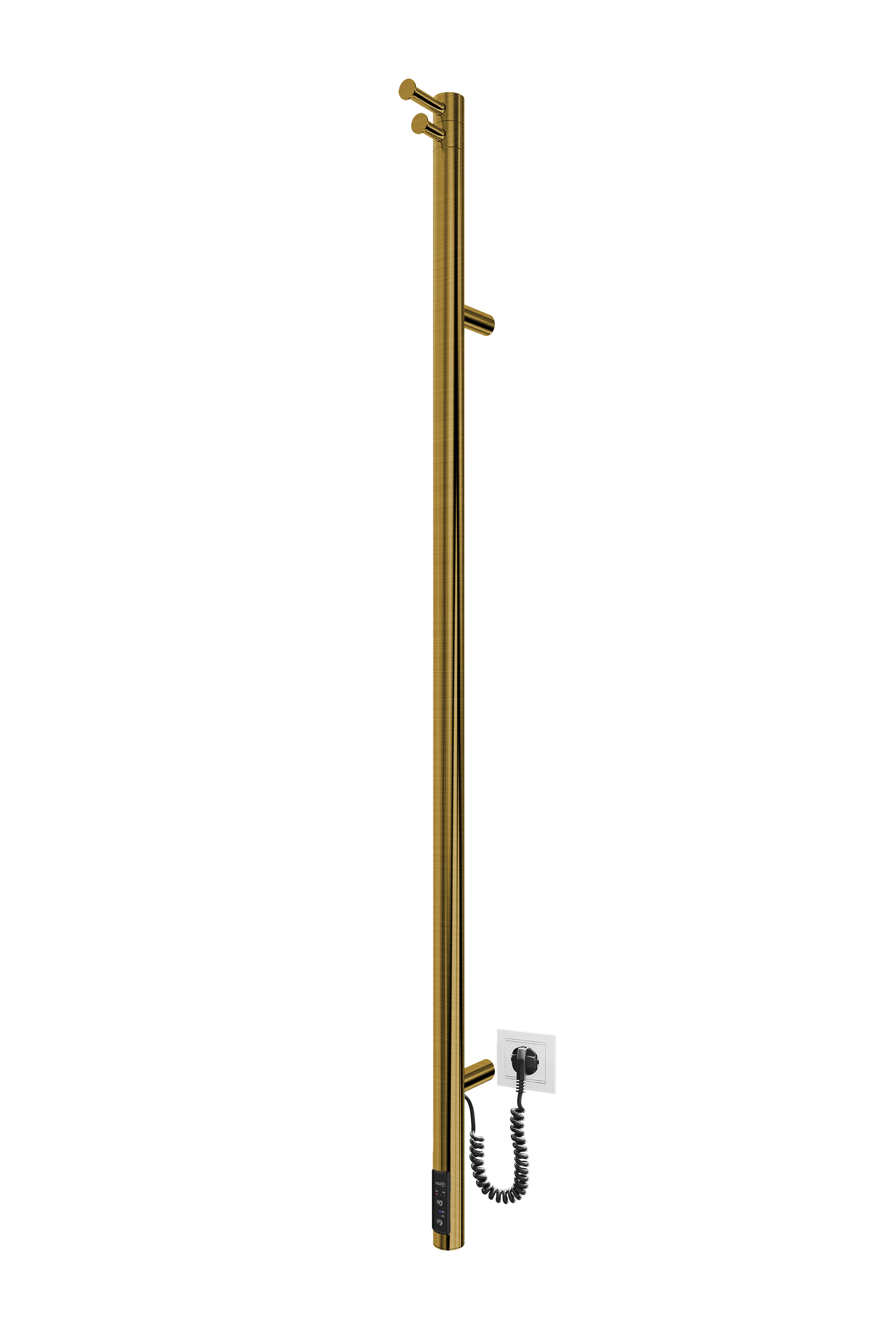 Електрична рушникосушарка Рей-І 1100х30/130 TR (стара констр., фіксатор) (Золото сатин)