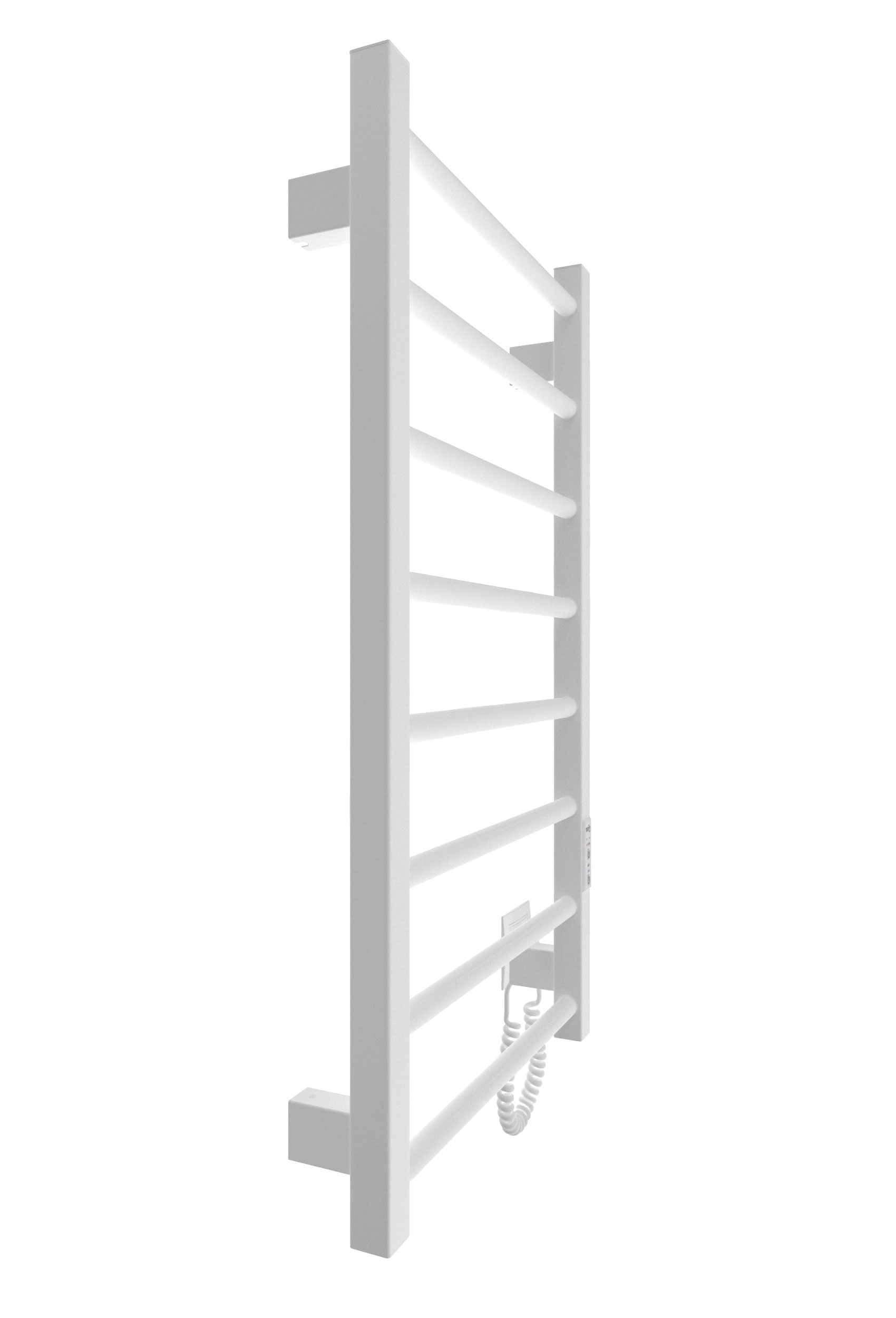 Електрична рушникосушарка HF Leeds 770х430 білий мат 3