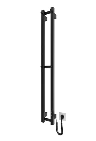 Електрична рушникосушарка HF Slim 1170х140 чорний мат