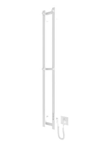 Електрична рушникосушарка HF Slim 1170х140 білий мат
