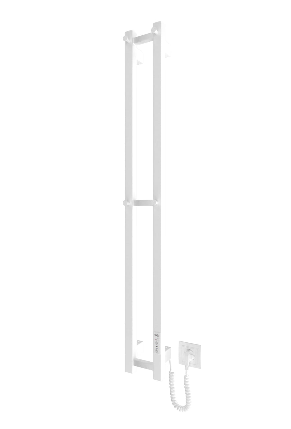 Електрична рушникосушарка HF Slim 1170х140 білий мат
