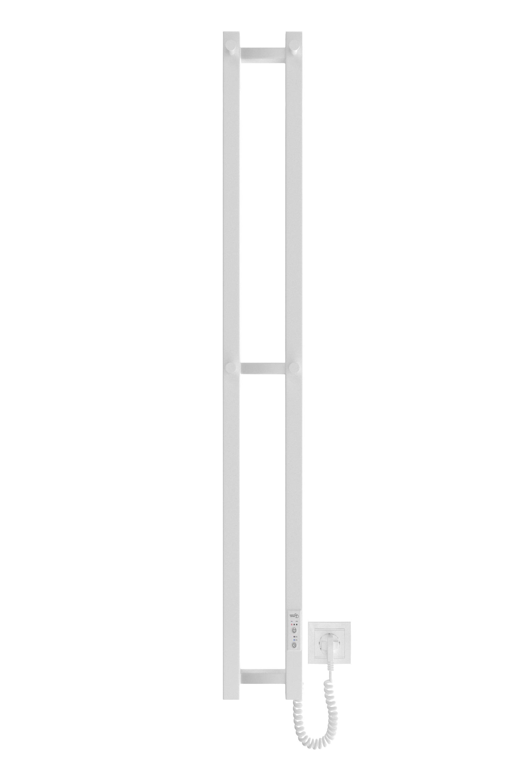 Електрична рушникосушарка HF Slim 1170х140 білий мат 2
