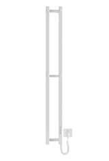 Електрична рушникосушарка HF Slim 1170х140 білий мат 2