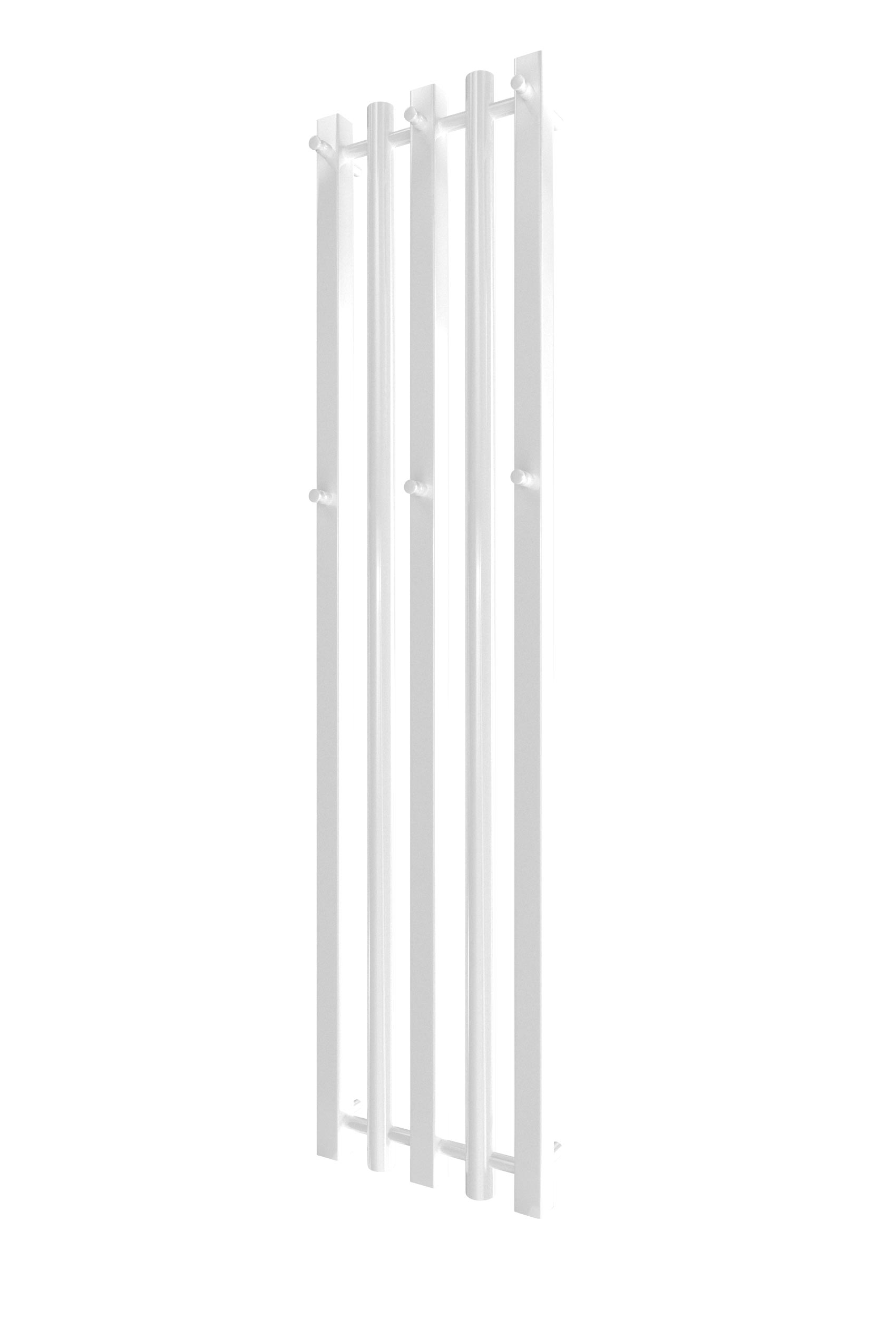 Водяна рушникосушарка Inox Бітуб 1490х360/320 (Білий глянець)