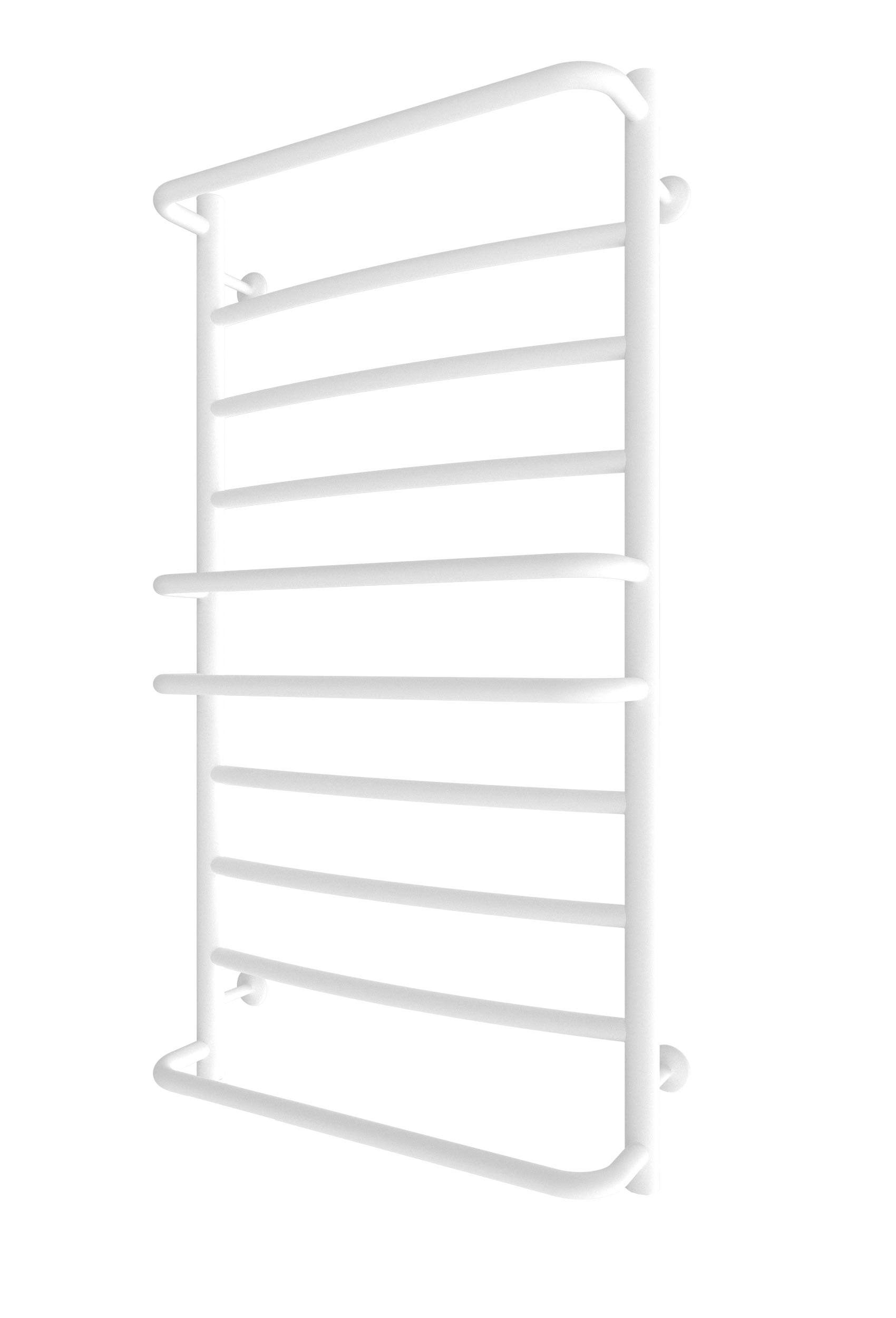 Водяна рушникосушарка Inox Люкс 970х530/500 (Білий мат)