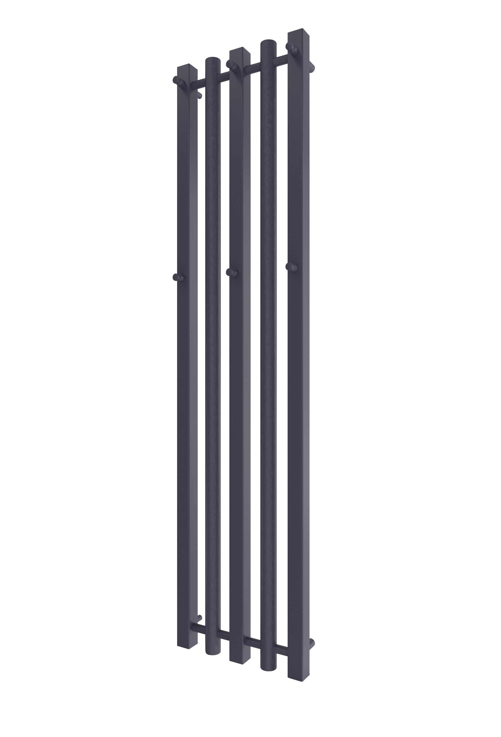 Водяна рушникосушарка Inox Бітуб 1490х360/320 (Графіт)