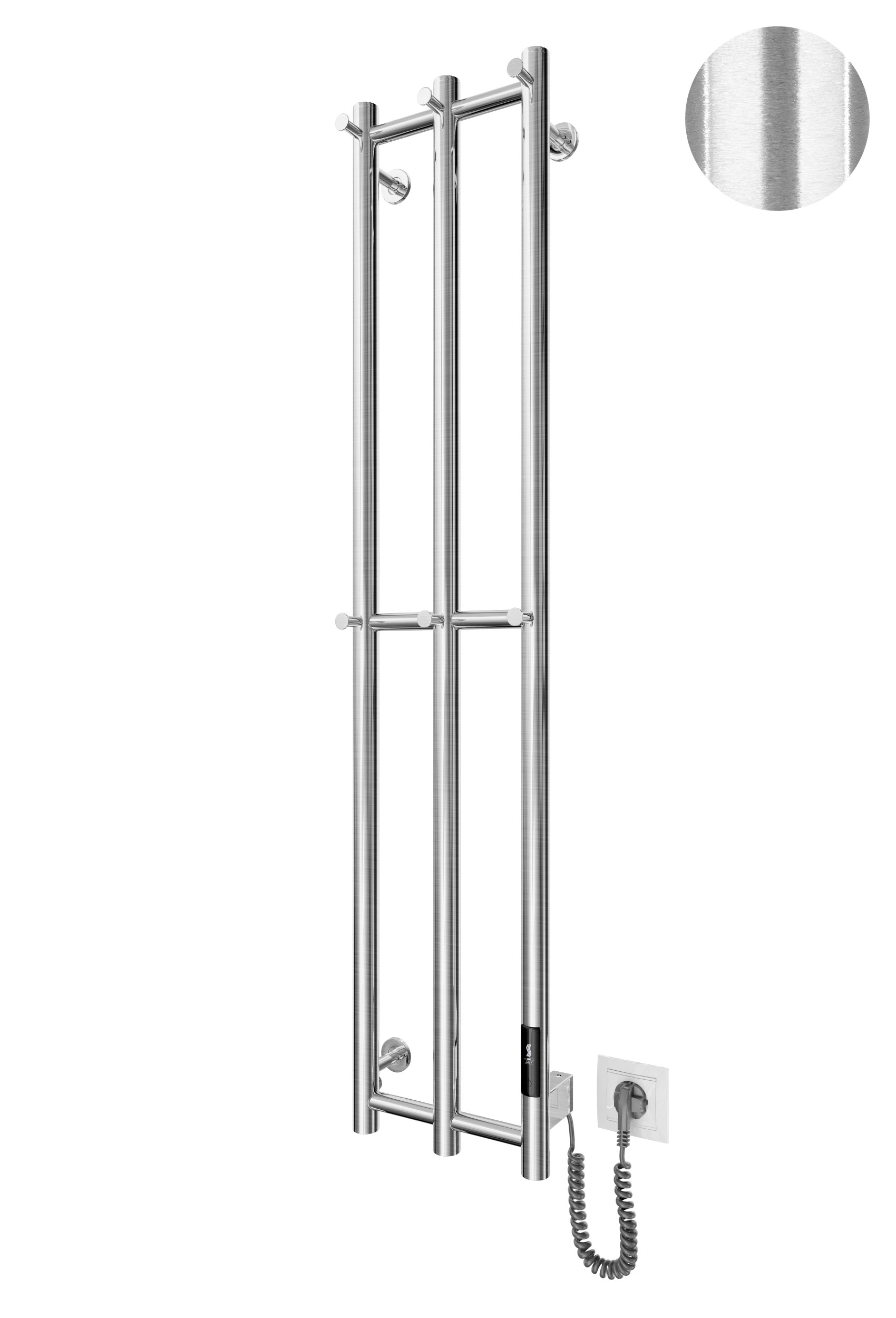 Електрична рушникосушарка e-INOX Соле 1170х250 TR 2.0 K (Бронза)