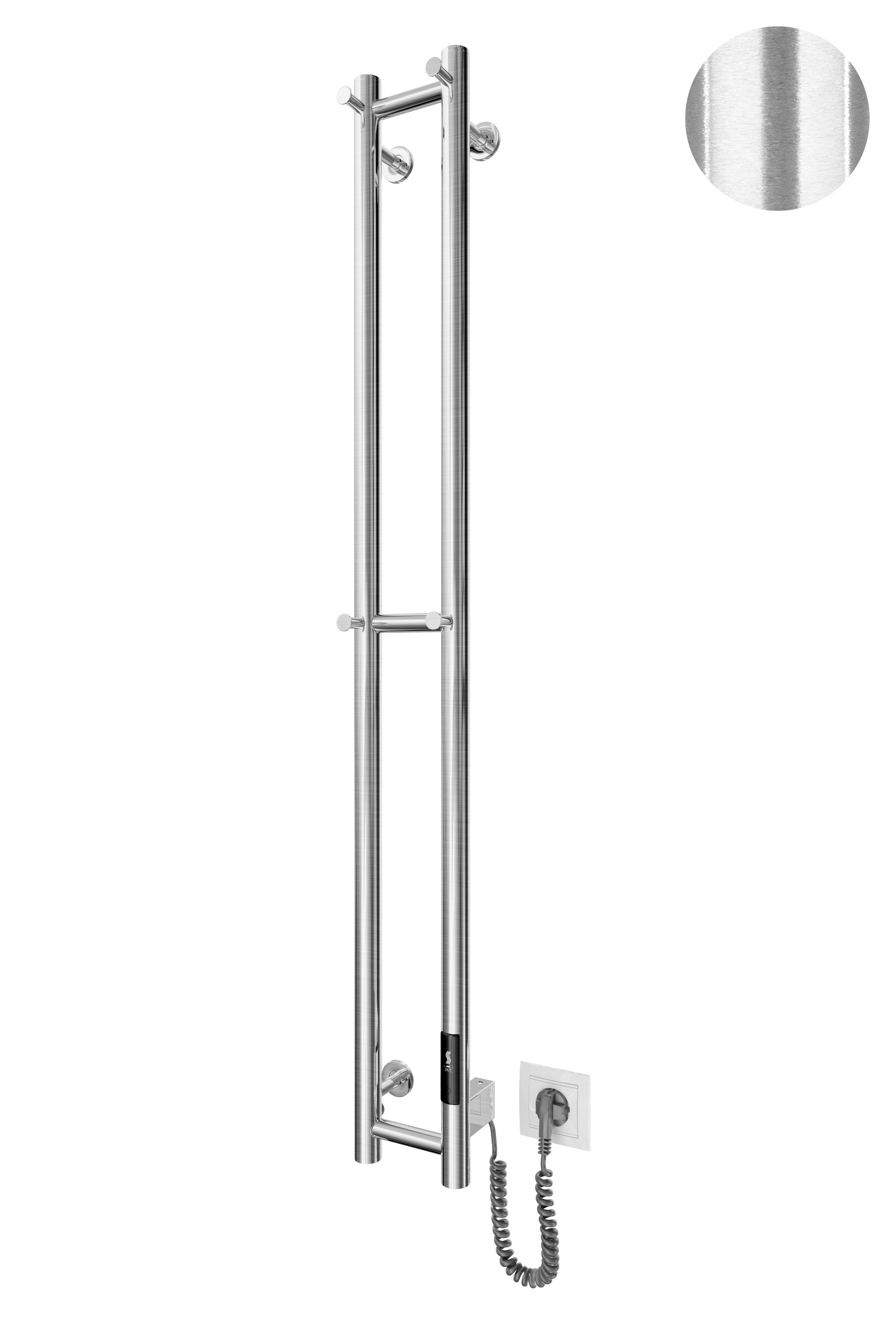 Електрична рушникосушарка e-INOX Соле 1170х140 TR 2.0 K (Золото сатин) 2