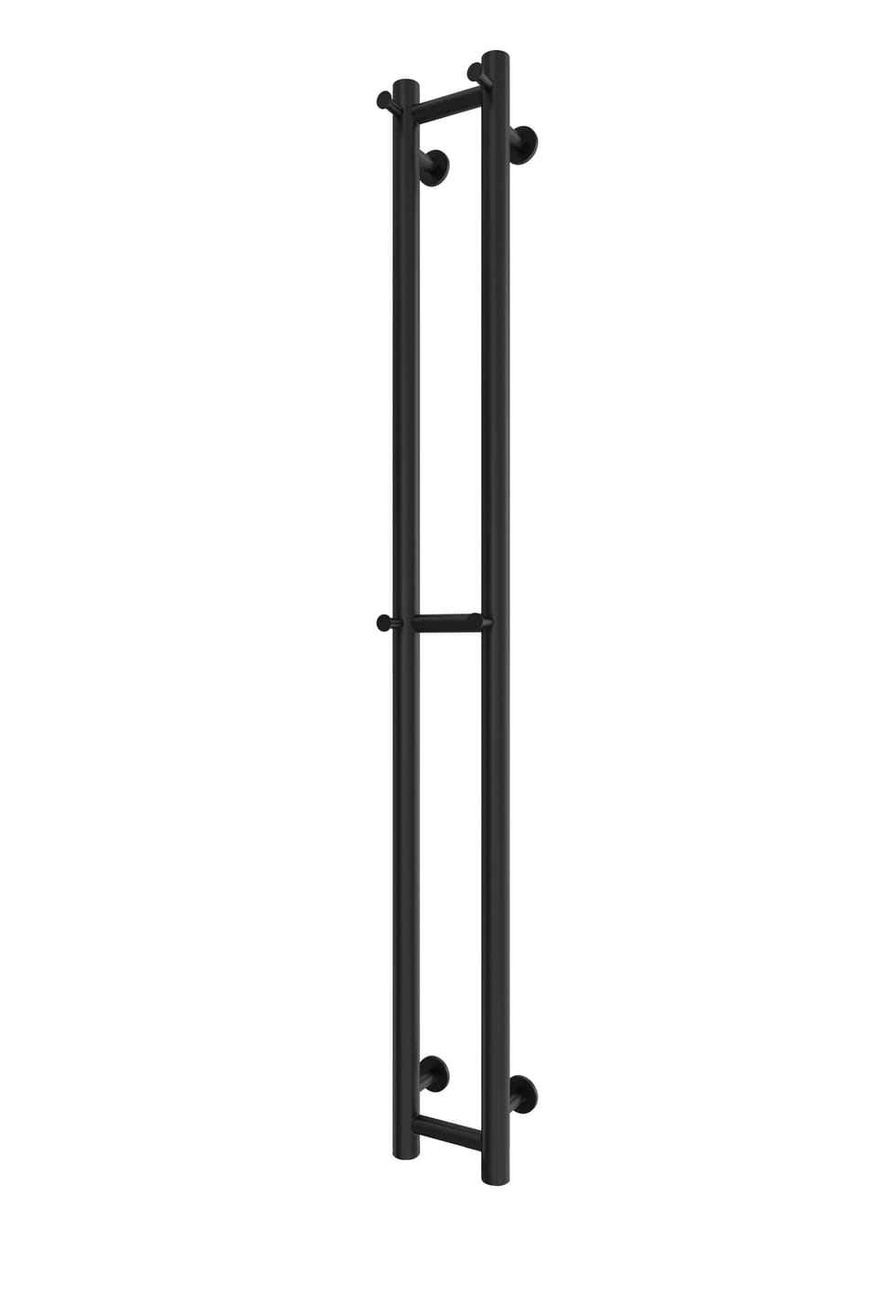 Водяна рушникосушарка Inox Соле 1170х140/110 (Чорний мат)